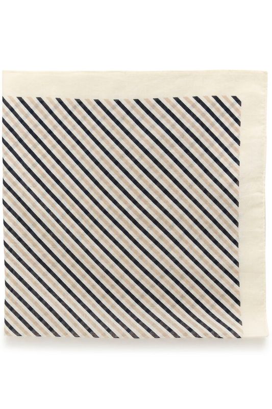 PhiPW Scarf Black Stripe