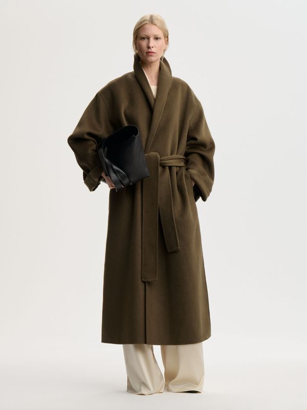 TRULLEM Wool Coat Hunt
