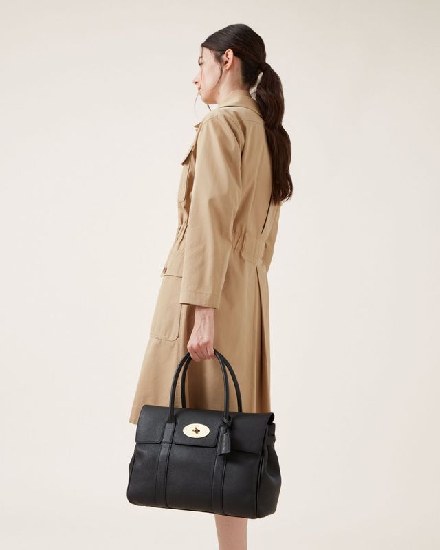 BAYSWATER Black & Brass Small Classic Grain