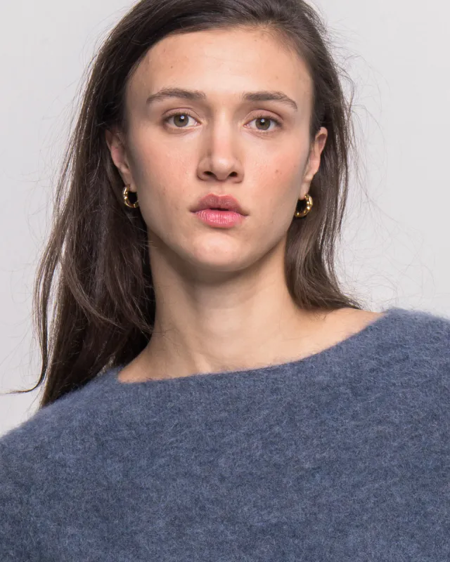 ALICIA Mohair Smoke Blue