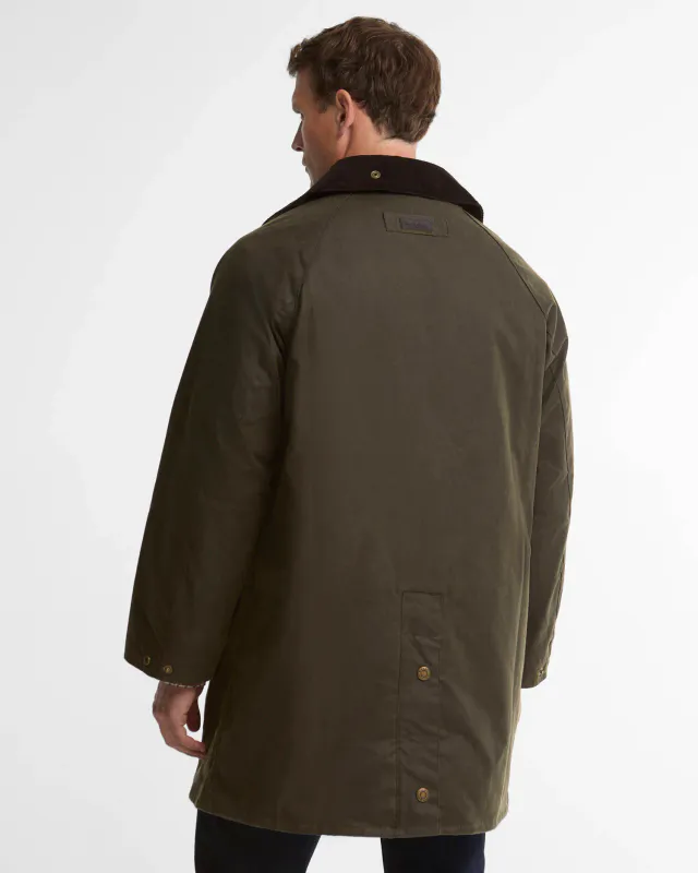 Country Waxed Mac Olive 