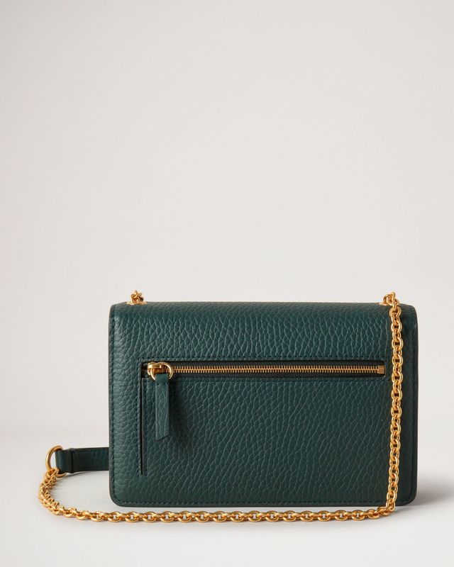 Small Darley Mulberry Green Heavy Grain