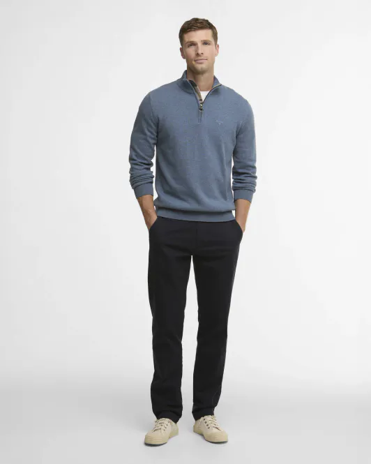 Hovedbilde Cotton Half Zip Jumper Dusk ...