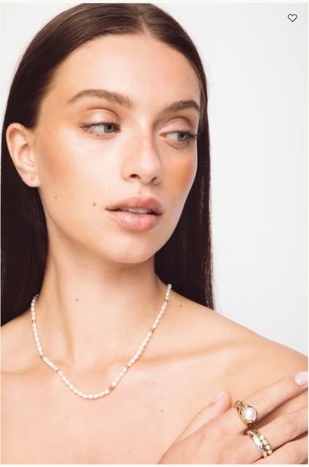 Hovedbilde THE PEARL Necklace Gold