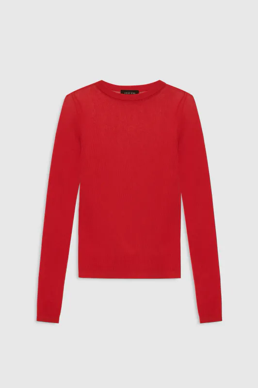 Tiana Sweater Tango Red