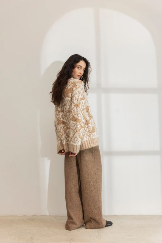 BONNIE Knit Camel