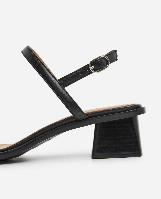 JUNO Leather Black
