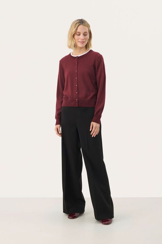 NOELANI Cardigan Tawny Port