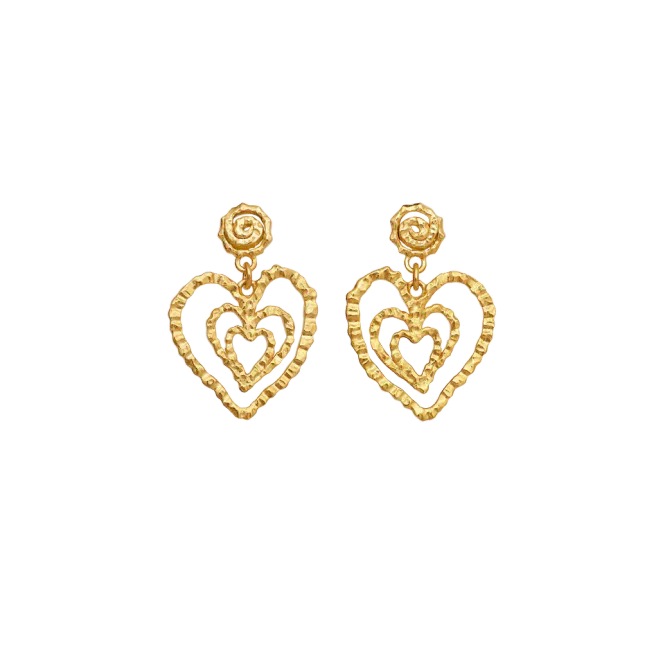 Hovedbilde BEATE Petite Earrings Gold