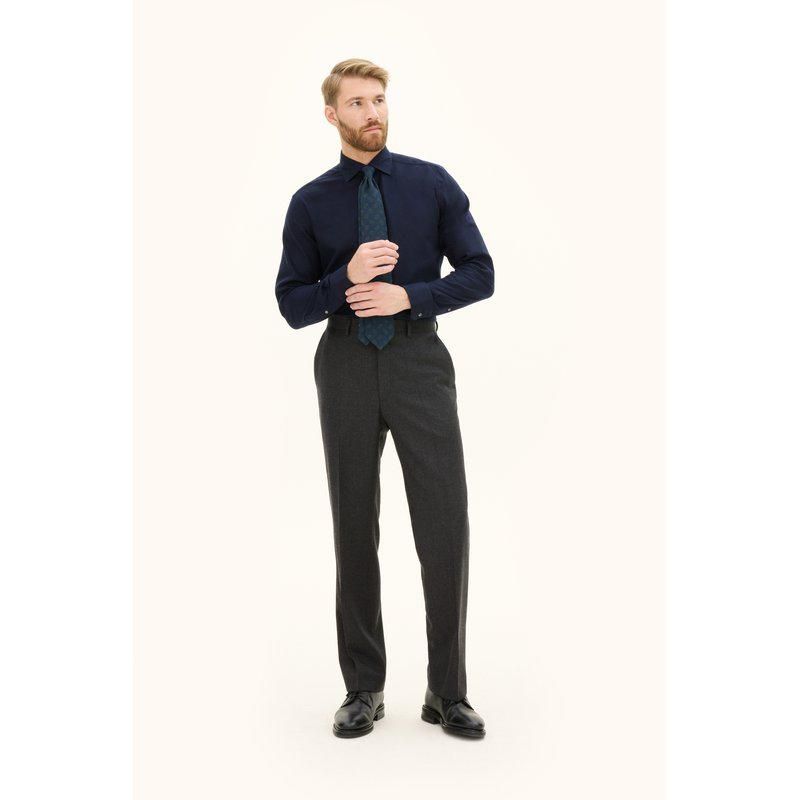 FLANNEL Shirt Brushed Navy 