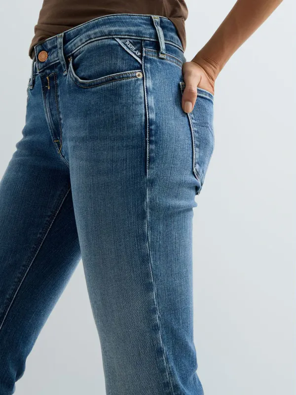 NEWLUZ Bootcut Jeans Dk. Blue 