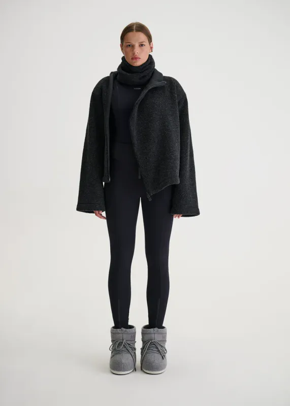 Gneiss Fleece Jacket Dark Grey 