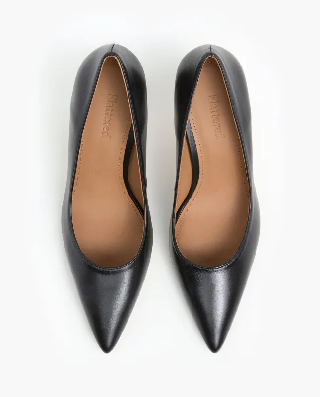 LEONIE Leather Black 
