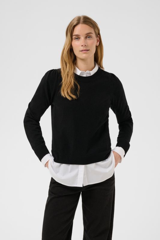 EvinaPW Pullover Black 