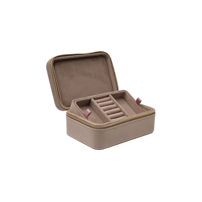 Hovedbilde VELVET JEWELLERY BOX Taupe