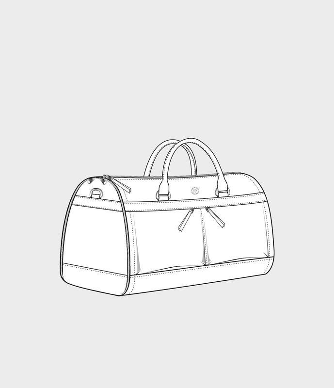 ORLANDO Weekendbag Midbrown 