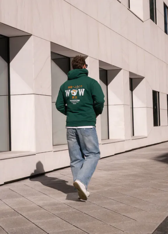 Hoodie Tokyo Green 