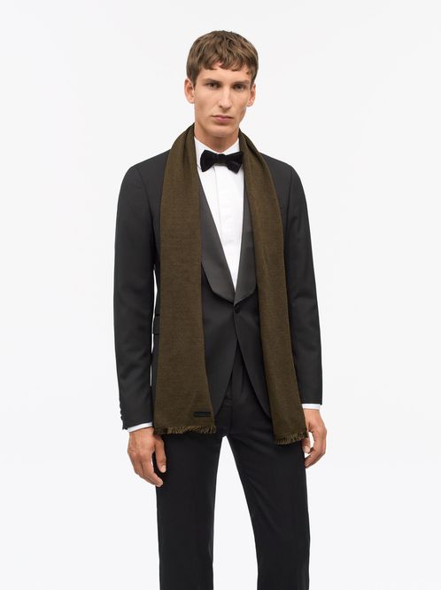 Hovedbilde Texto Knitted Scarf Bronzed ...