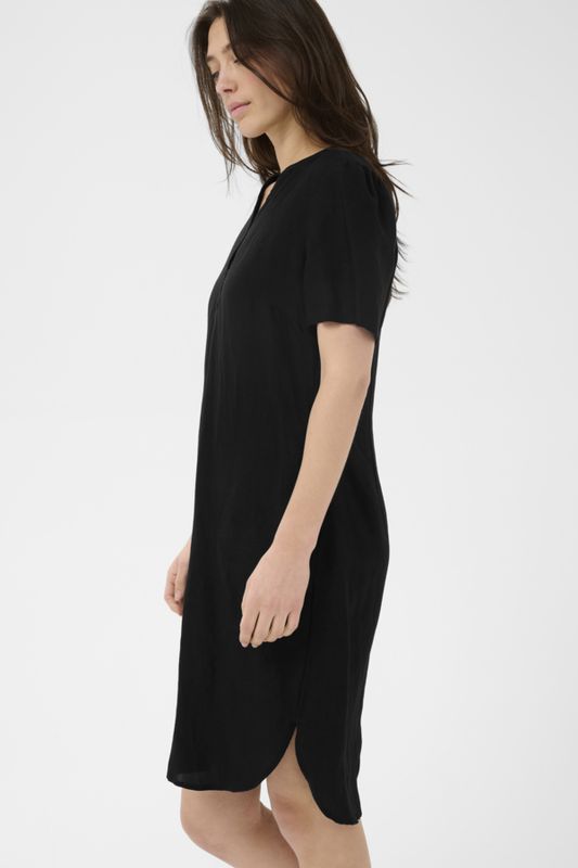 AMINASE Dress Lin Kjole Black 