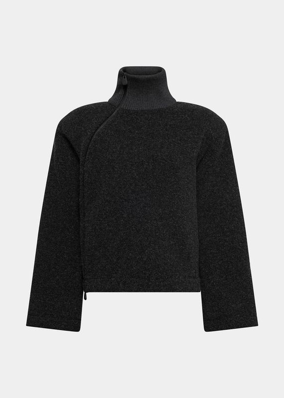 Gneiss Fleece Jacket Dark Grey 