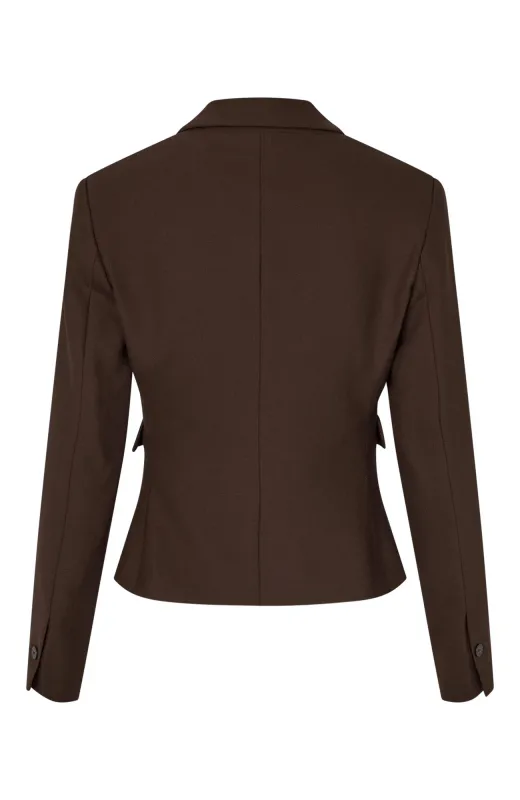 JennyFV 285 Dark Brown Melange 