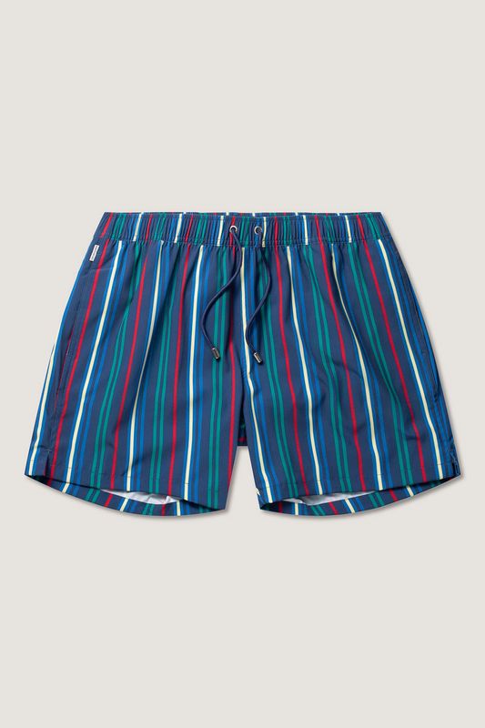 Classic Pinstripe Swimshorts Poseidon