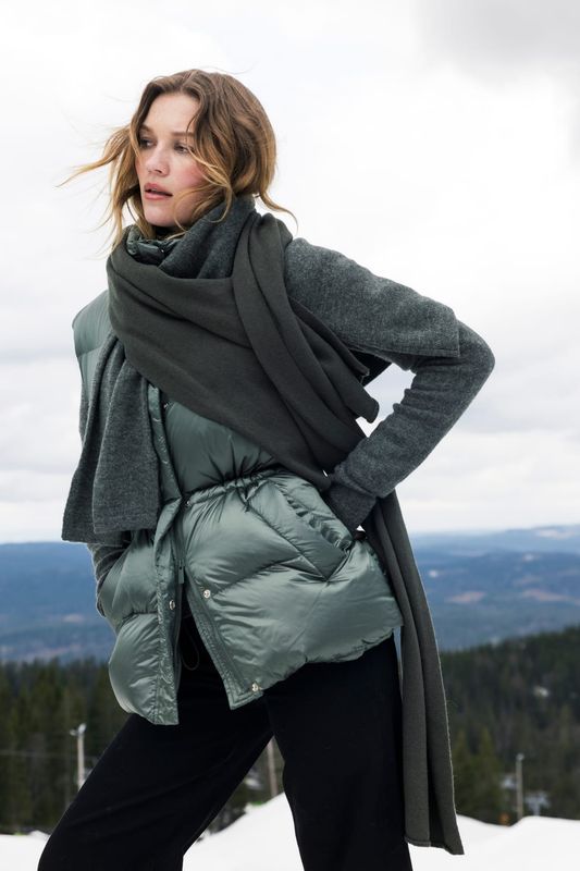 LENOX Down Vest Olive