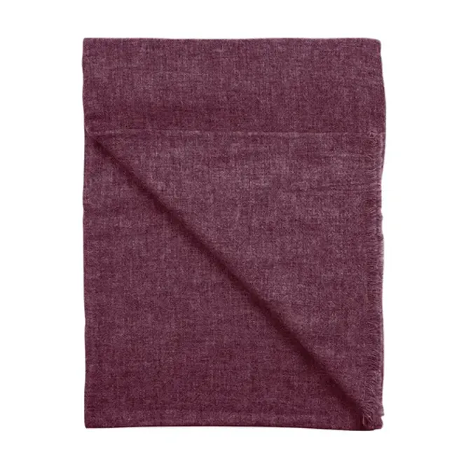 Hovedbilde SINGLE Scarf Kashmir Bordeaux