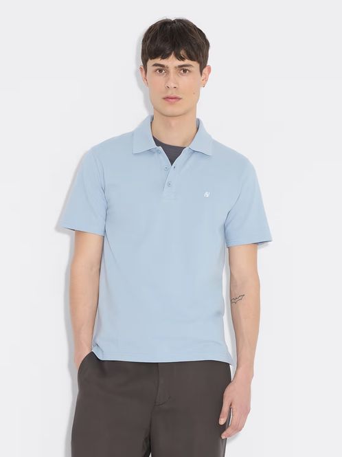 Hovedbilde Slim-Fit Pique Polo Shirt Lt. ...