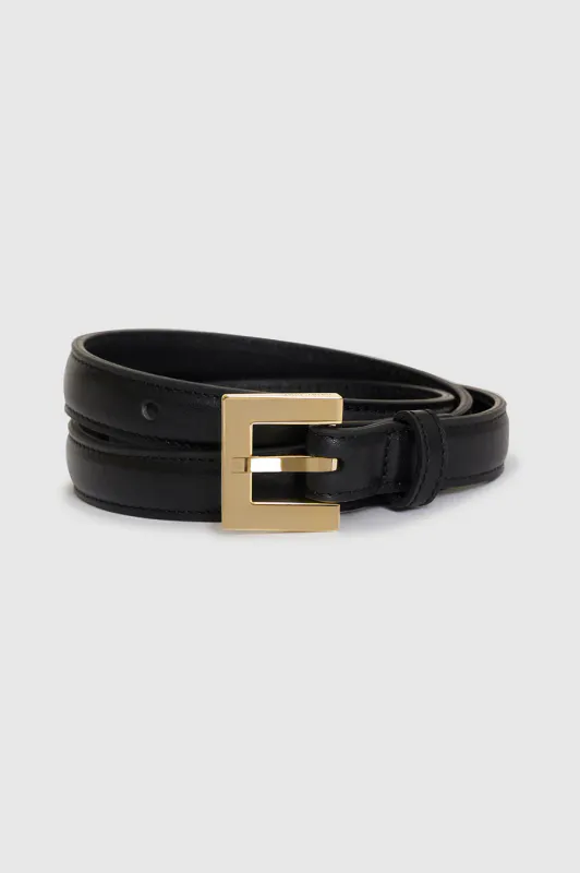 NICOLA Belt Black Gold