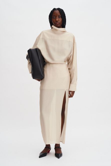 Hovedbilde Slip Skirt Pearl Beige