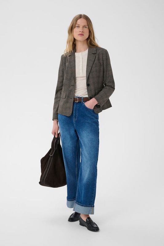 ClarrissaPW Blazer Black Check 
