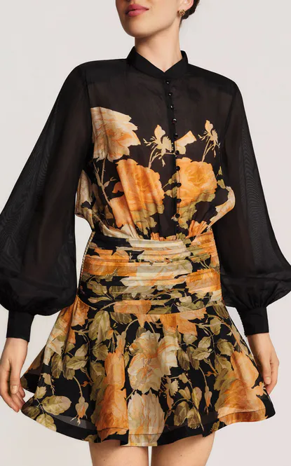 Hovedbilde Organza Mini Dress Midnight ...