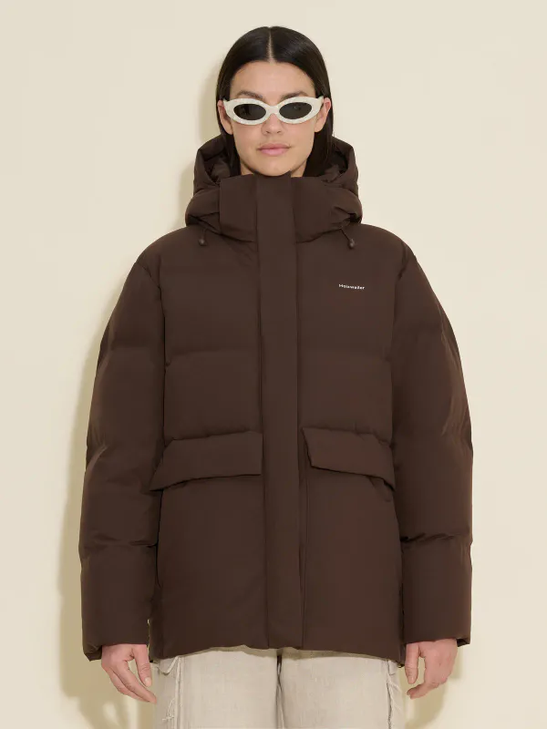 BESSEGGEN DOWN JACKET DK. Brown