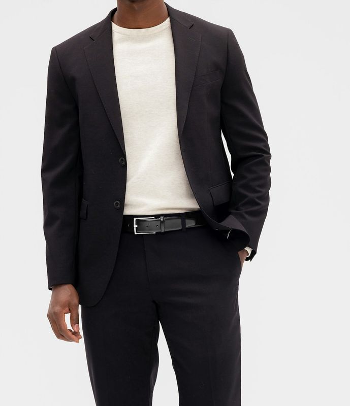 Cederlund skinnbelte Black 