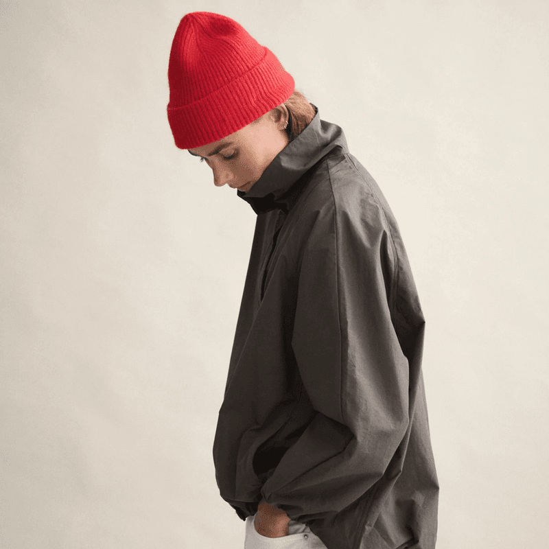 BEANIE Crimson Red