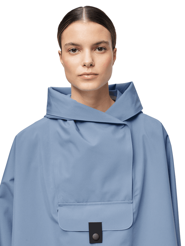 BERGEN PONCHO Blue Hour 