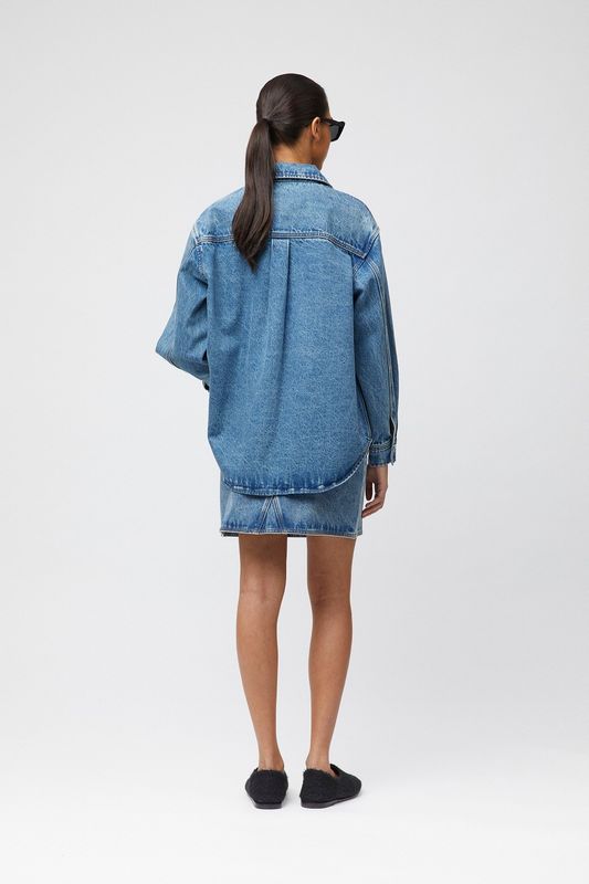 WORKWEAR Shirt Stonewashed Blue 