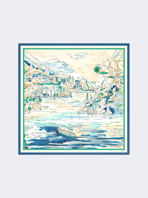 Hovedbilde ONESTO scarf Silk China Blue