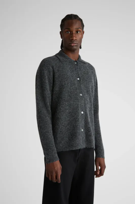 STACK Cardigan Charcoal