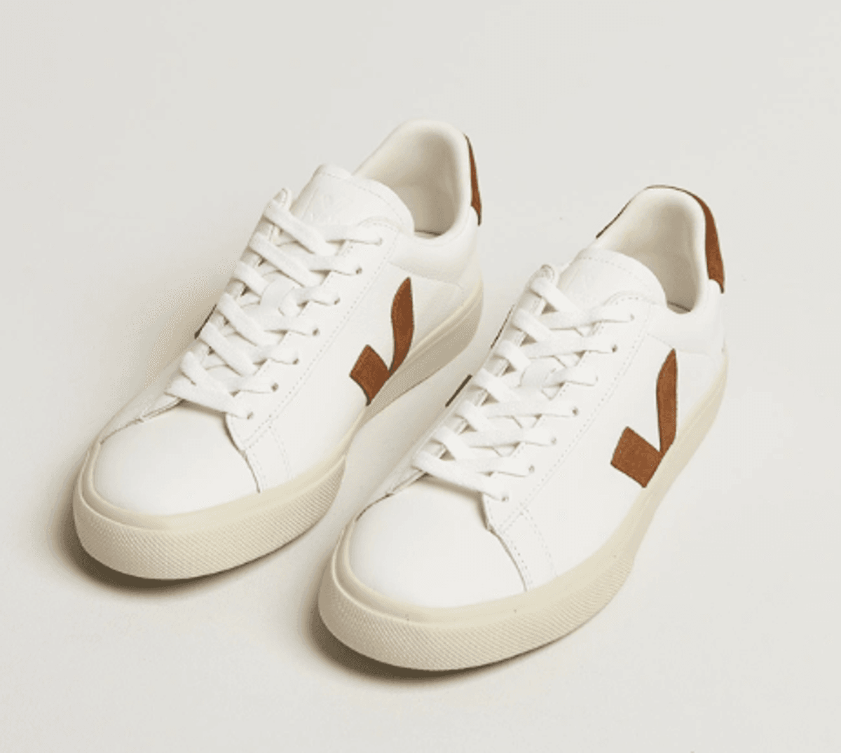 CAMPO MAN Leather White/Cognac