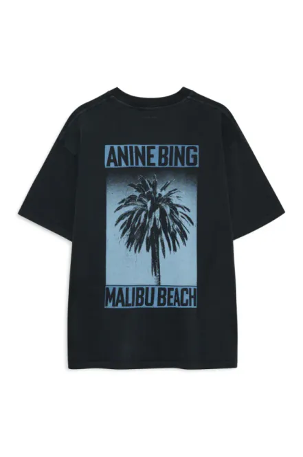 Hovedbilde CADE Tee Palm Washed Black