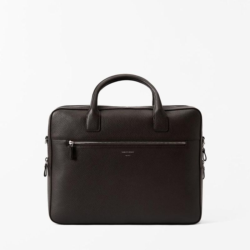 BERIDARE Briefcase Dark Brown