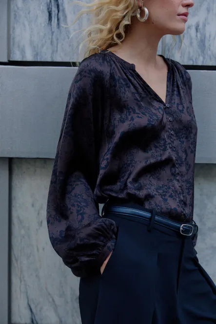 Hovedbilde DoaaPW Blouse Brown Gradient ...