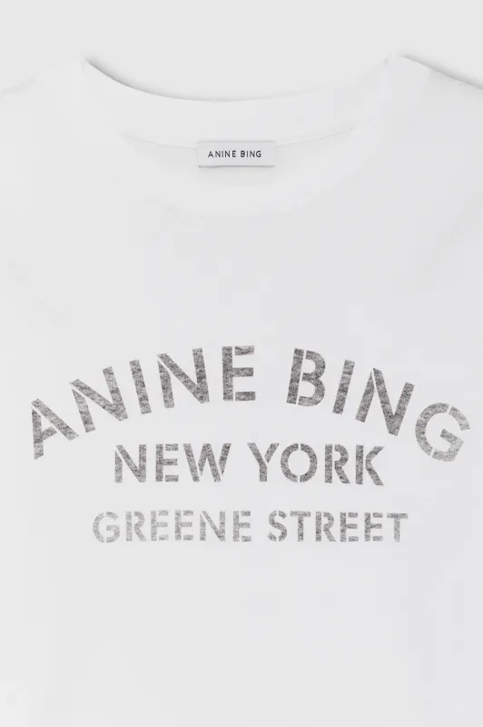 Ivan Long Sleeve Melrose Stencil Ivory