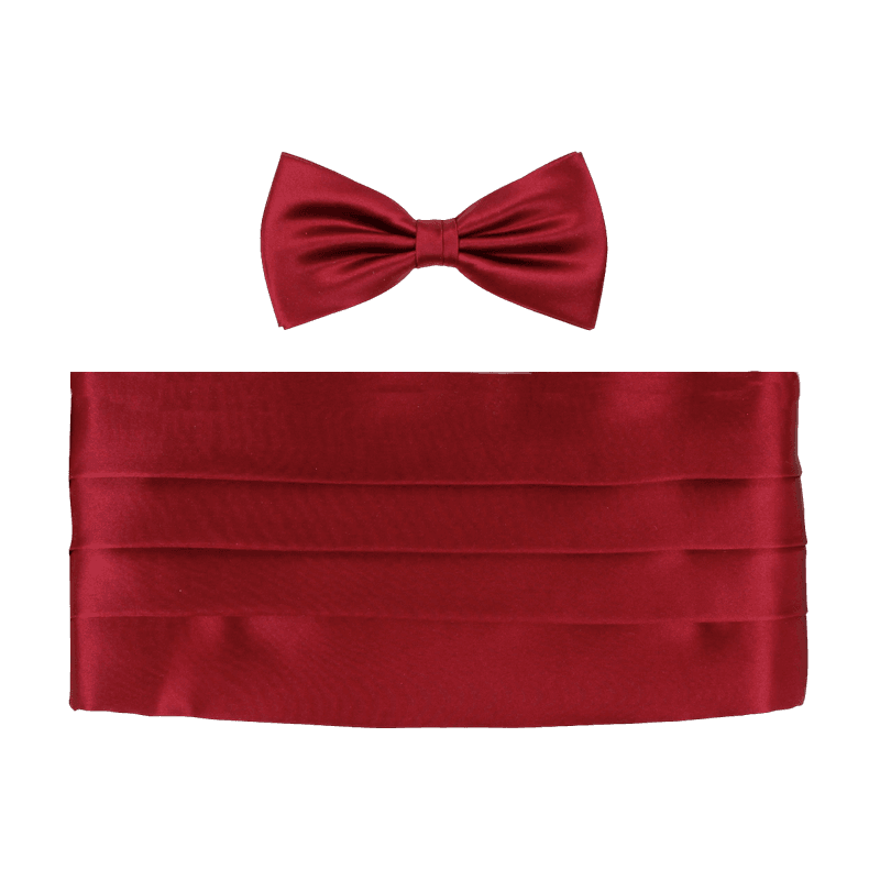 CEREMONY CUMMERBUND Bordeaux