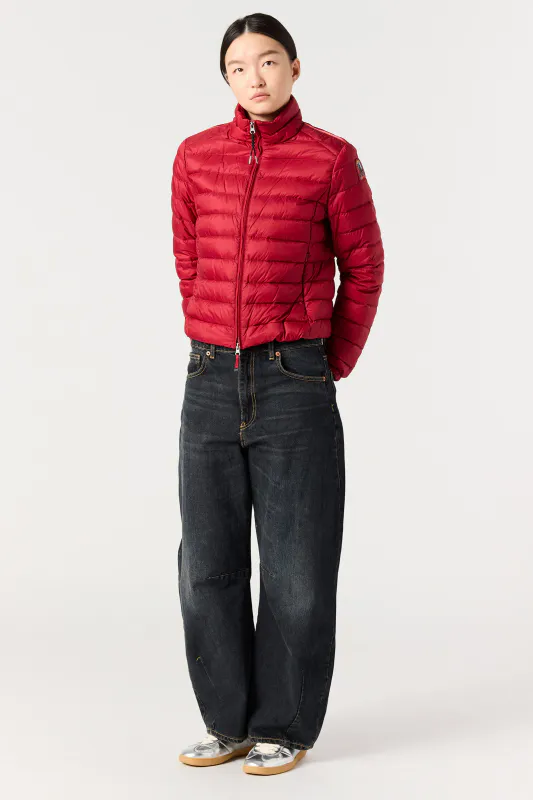 EMILIA Short Light Puffer Blush White 