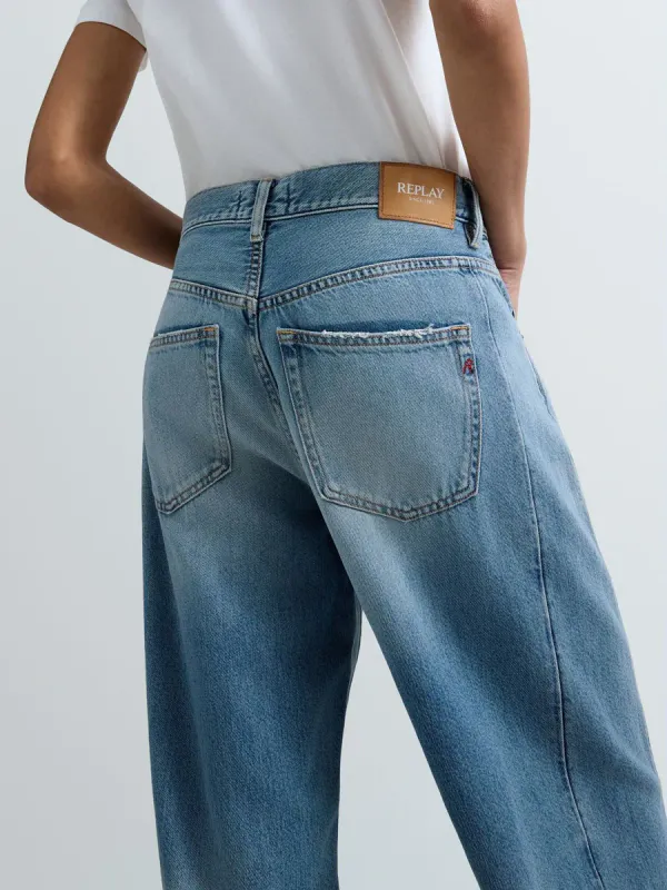 NARJA Baggy Jeans Indigo Denim