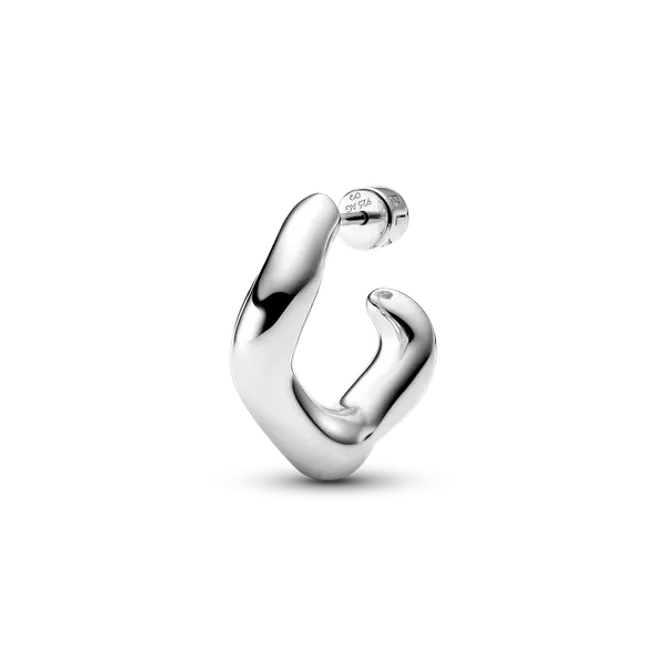 Hovedbilde ANIL Hoop Large Silver PAIR