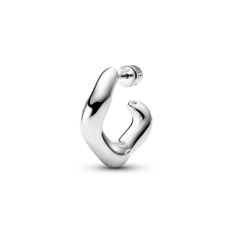 ANIL Hoop Large Silver PAIR